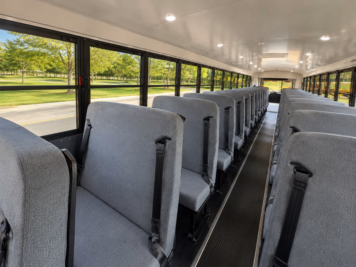 fort myers school bus inside