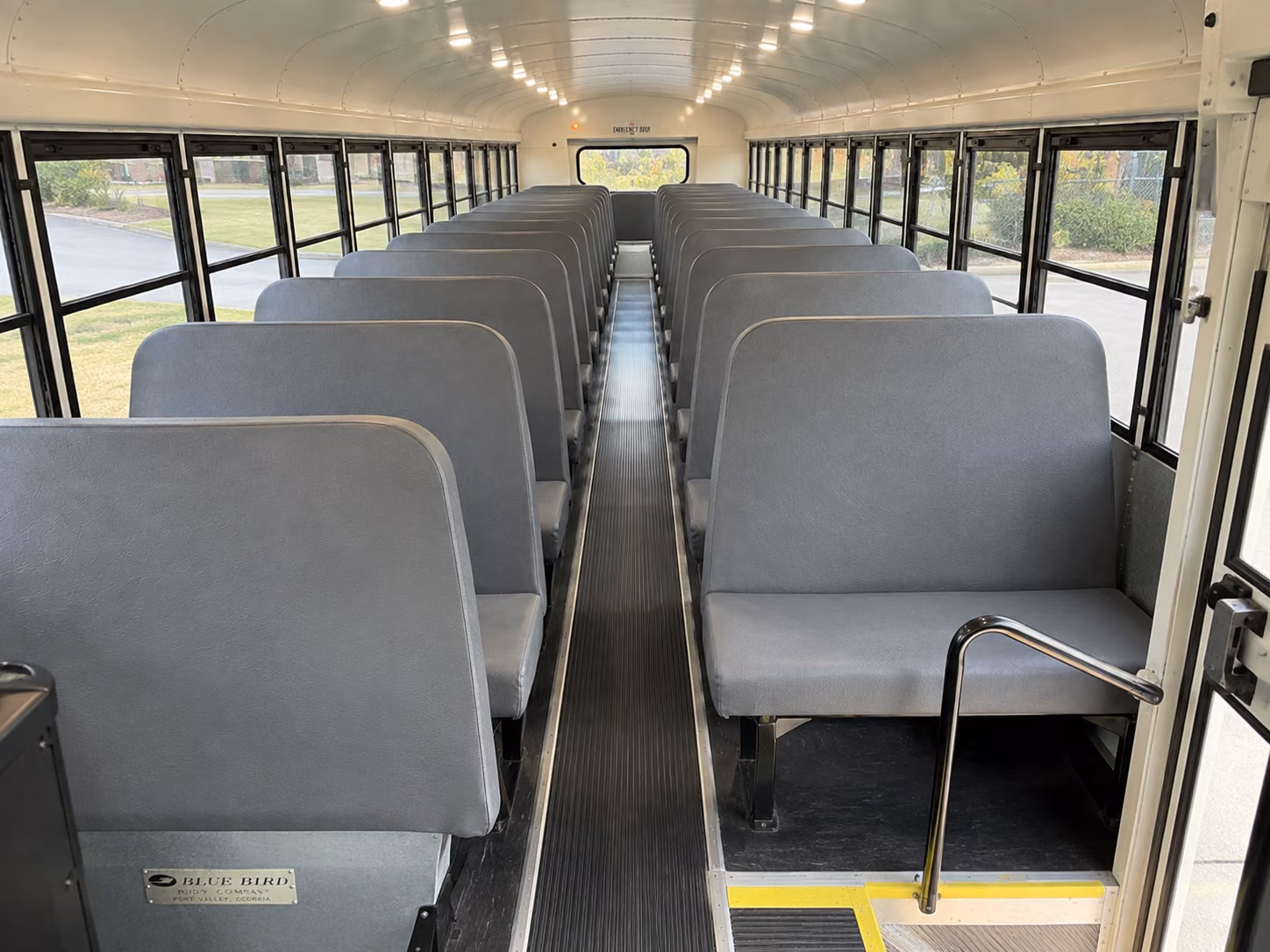 fort myers school bus interior